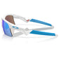 Oakley Capacitor Youth Sunglasses – Polished White – Prizm Sapphire Lens