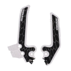 Acerbis X-Grip Frame Guards - Husqvarna TC85 25-26 - Black/White