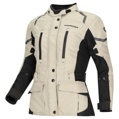 Dririder Ladies Compass V Jacket – Sand/Black
