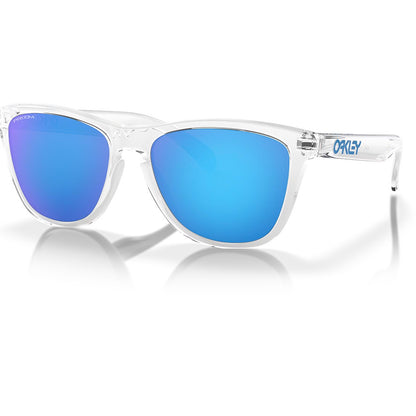 Oakley Frogskins Sunglasses – Crystal Clear – Prizm Sapphire Lens
