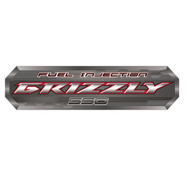 Yamaha 550 FI Grizzly R/H L/H 330mm Tank Sticker