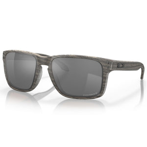 Oakley Holbrook XL Sunglasses – Woodgrain – Prizm Black Polarized Lens