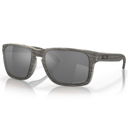 Oakley Holbrook XL Sunglasses – Woodgrain – Prizm Black Polarized Lens