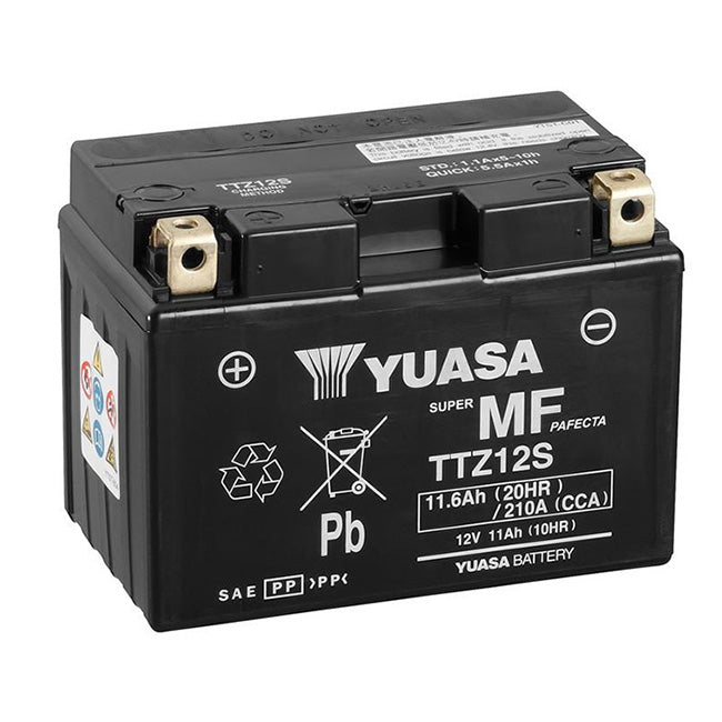 Yuasa TTZ12S Factory Sealed Battery – 210cca