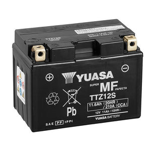 Yuasa TTZ12S Factory Sealed Battery – 210cca