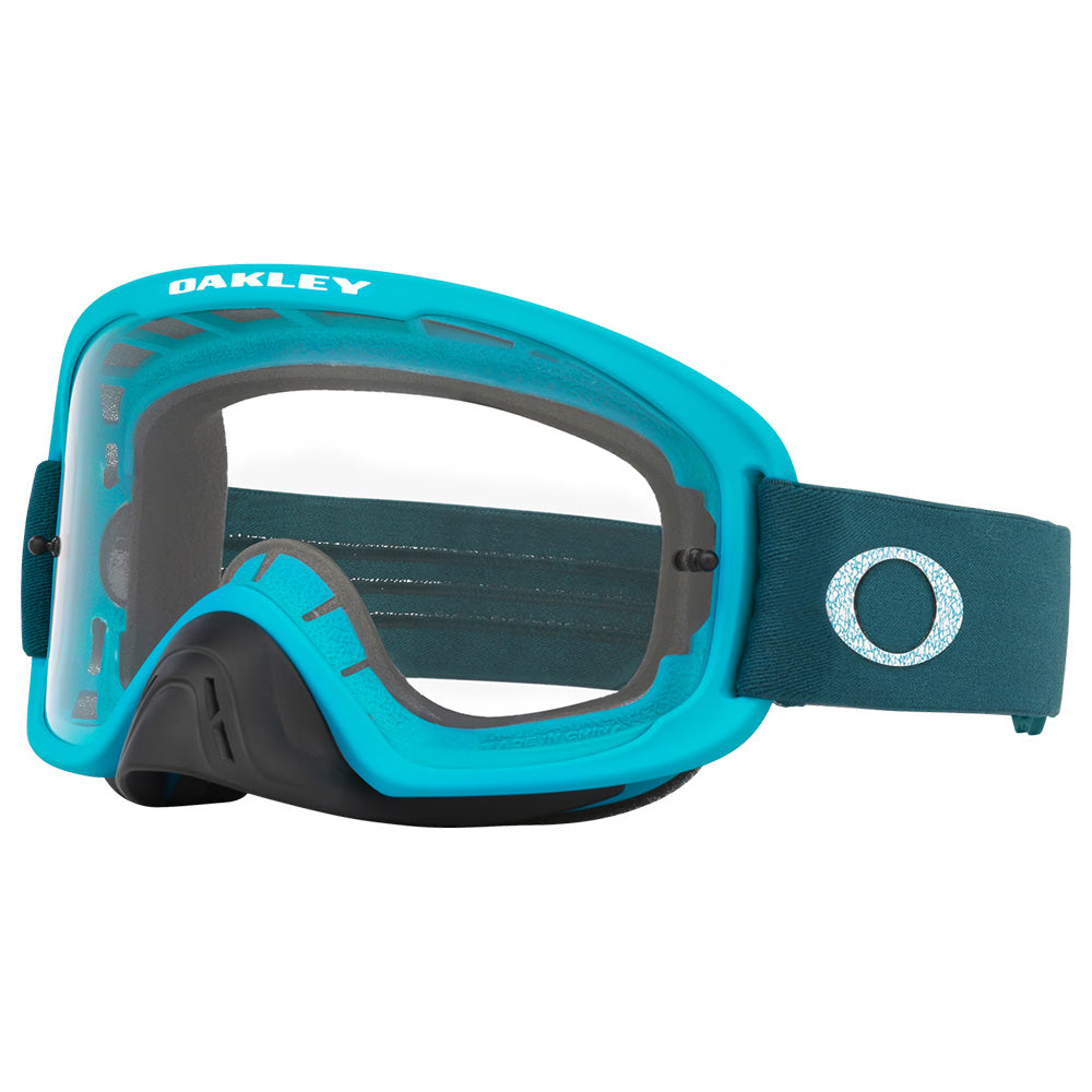 Oakley O-Frame 2.0 Pro Adult MX Goggles - Team Blue - Clear Lens