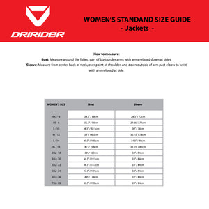 Dririder Ladies Compass V Jacket – Sand/Black