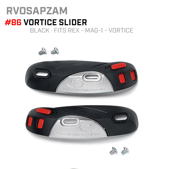 Sidi Aluminium Toe Slider – Black/Red