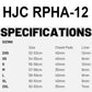 HJC RPHA-12 Helmet - Respon MC5