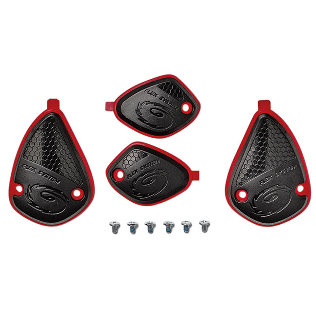 Sidi Crossfire 2 Ankle Cover – Black/Red