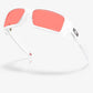 Oakley Gascan Sunglasses – Matte Clear – Prizm Peach Lens