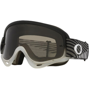 Oakley O-Frame Adult MX Goggles - Black Brutal - Dark Grey Lens