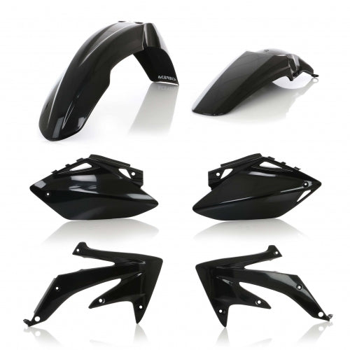 Acerbis Plastic Kit - Honda CRF450R 08-07 - Black