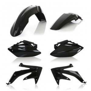 Acerbis Plastic Kit - Honda CRF450R 08-07 - Black