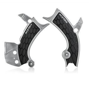Acerbis X-Grip Frame Guards - Yamaha YZF/WRF 18-23 - Grey/Black