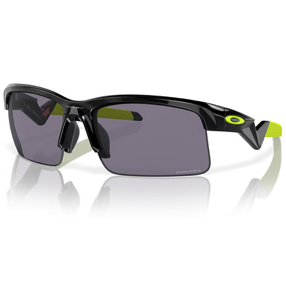Oakley Capacitor Youth Sunglasses – Polished Black – Prizm Grey Lens