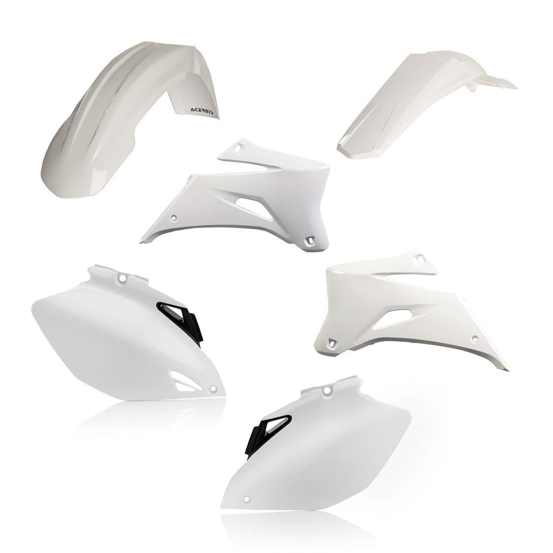 Acerbis Plastic Kit - Yamaha YZF 06-09 - White