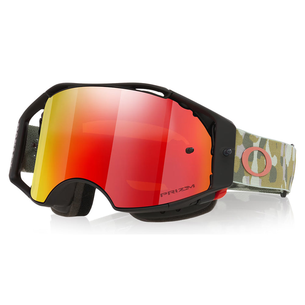 Oakley Airbrake MTB Goggles - Green Camo - Prizm Trail Torch Lens