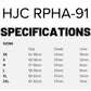HJC RPHA-91 Flip Front Helmet - Combust MC10