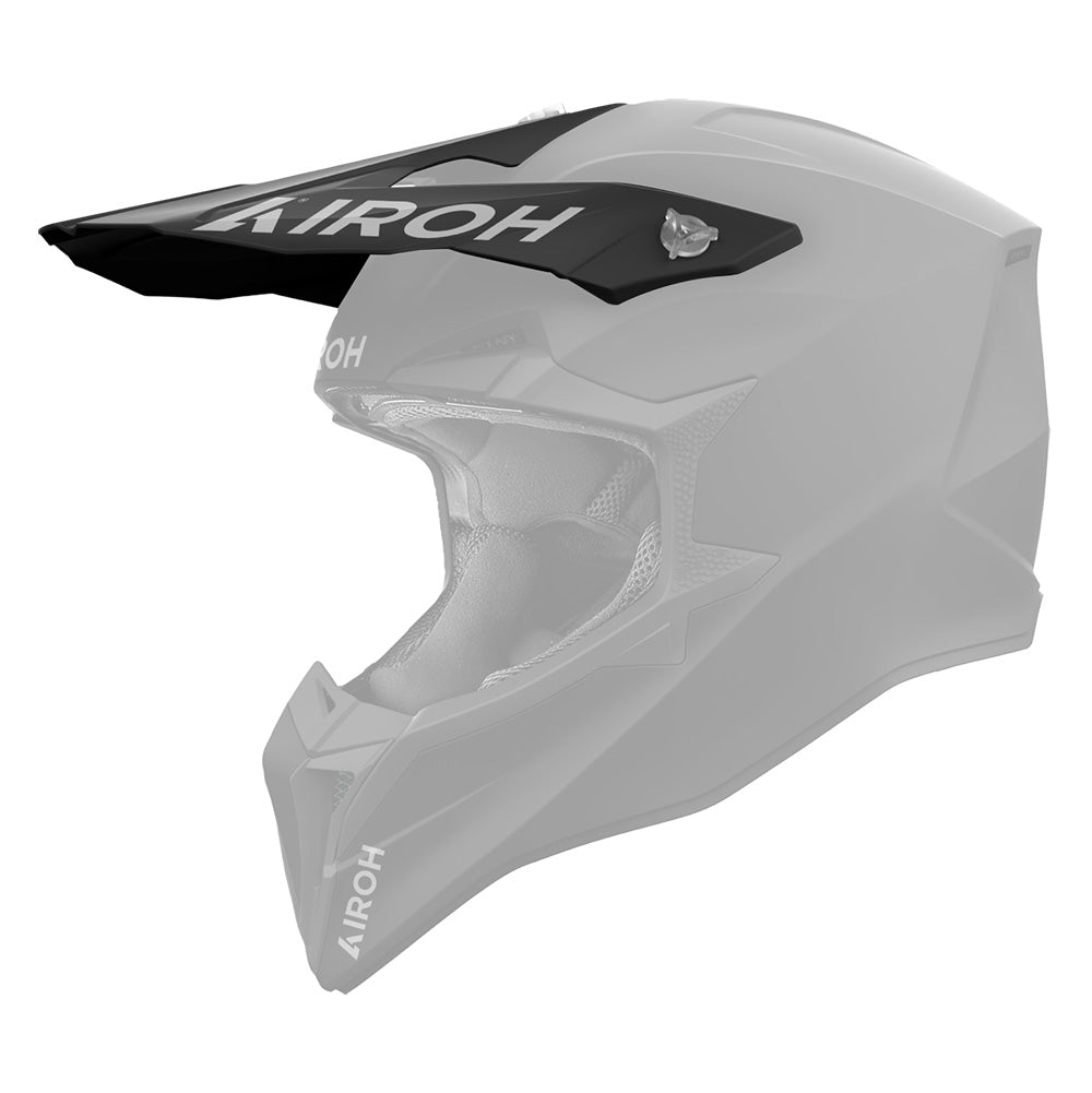Airoh Wraaap Replacement Peak – Matte Black