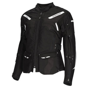 DriRider Apex 6 Womens Jacket – Black/White