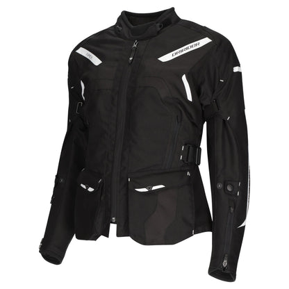 DriRider Apex 6 Womens Jacket – Black/White