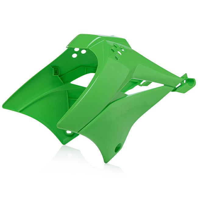 Acerbis Radiator Shrouds - Kawasaki KLX110 11-25 - Green