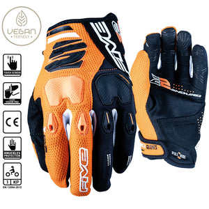 Five E2 Enduro Gloves – Orange/Black