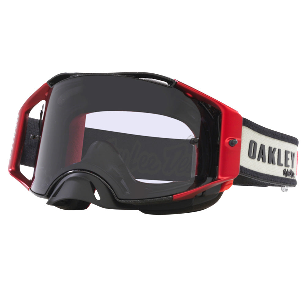 Oakley AirBrake Adult MX Goggles - TLD Grey Blocks - Light Grey Lens