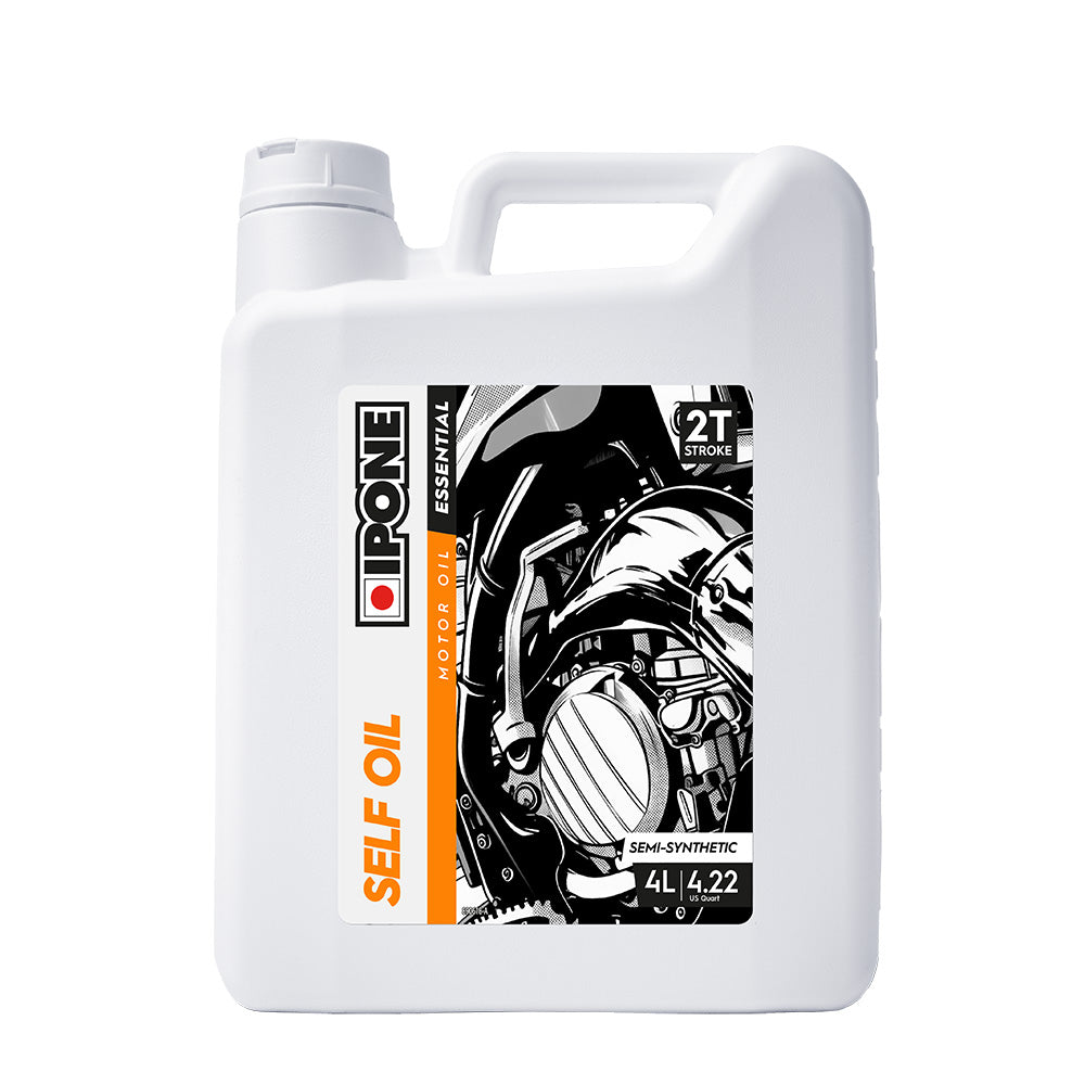 Ipone Self Oil 2T Semi Synthetic Motor Oil - 4 Litre