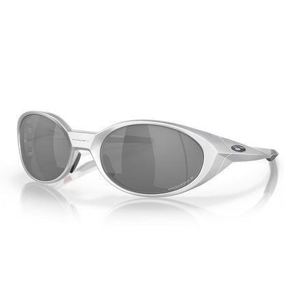 Oakley Eye Jacket Redux Sunglasses – Silver – Prizm Black Polarized Lens