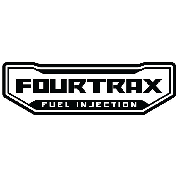 Honda TRX420 Fourtrax Fuel Injection Sticker Rear L/H