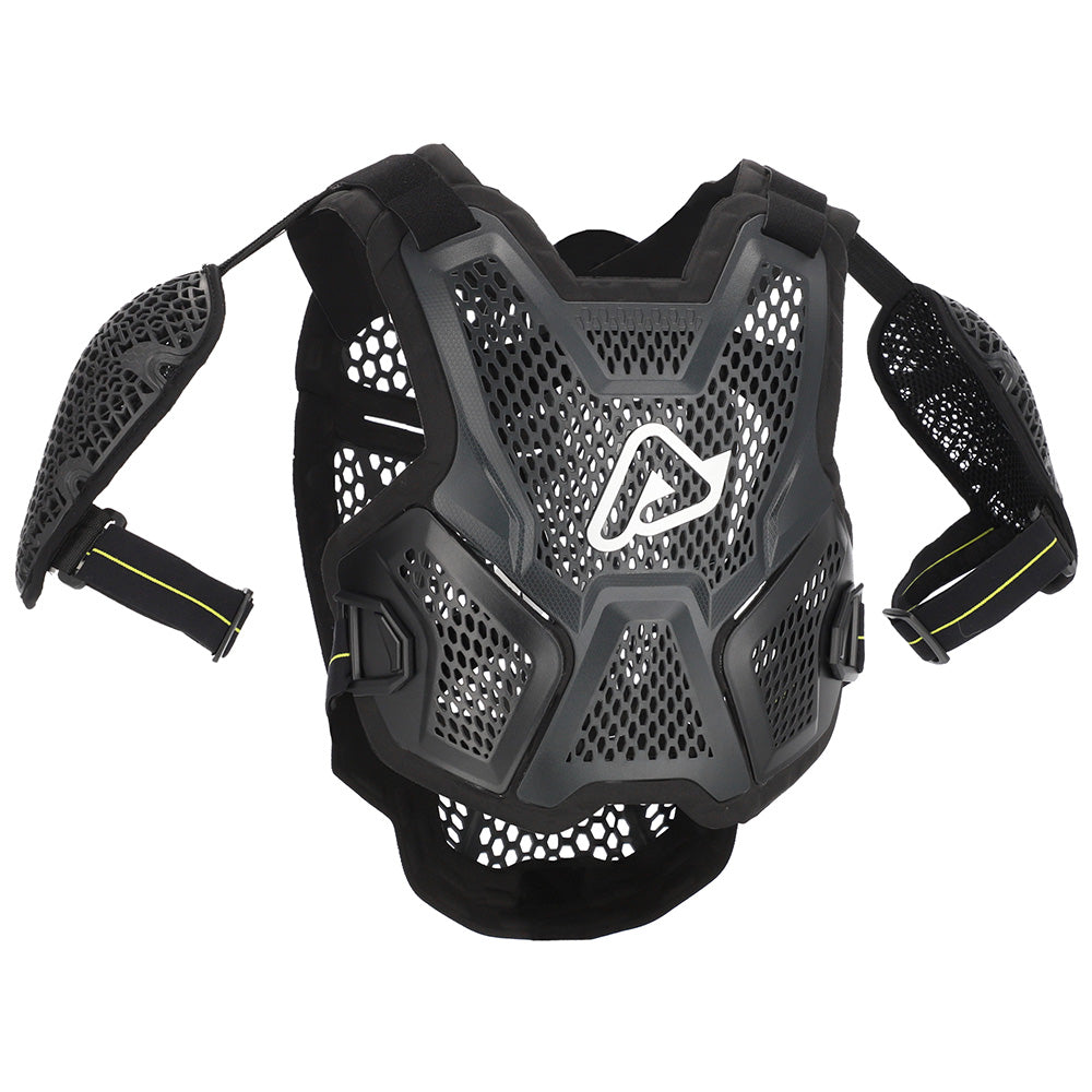 Acerbis P035 S MX Adult Body Armour - Black/White