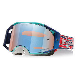 Oakley AirBrake Adult MX Goggles - TLD Blue - Prizm Sapphire Lens