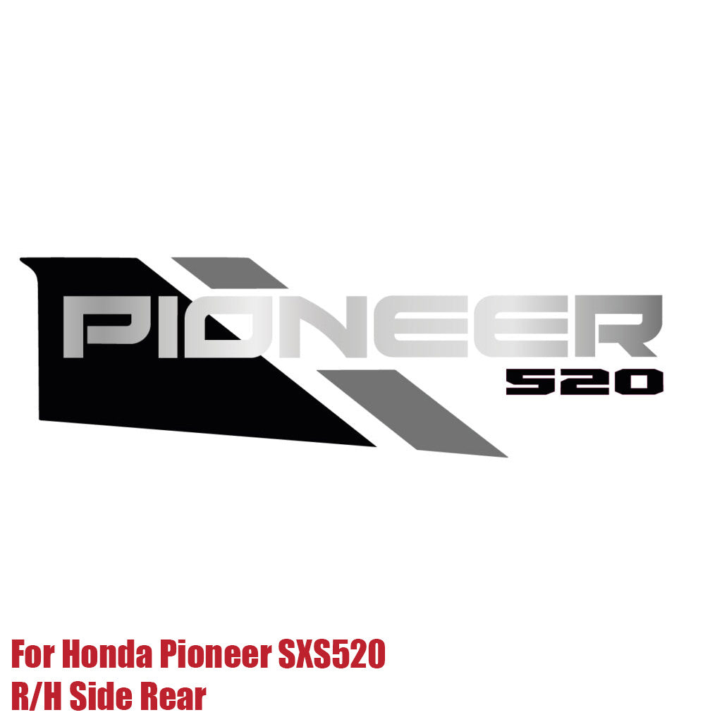 Honda Pioneer SXS520 Sticker R/H Side Rear