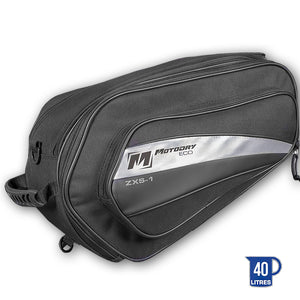 Motodry ZXS-1 Slant Saddle Bags - 40 Litres