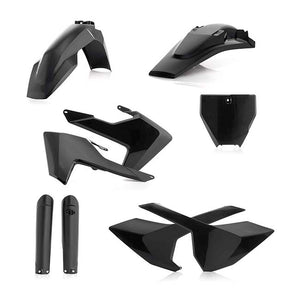 Acerbis Full Plastic Kit - Husqvarna FC/TC 16-18 - Black