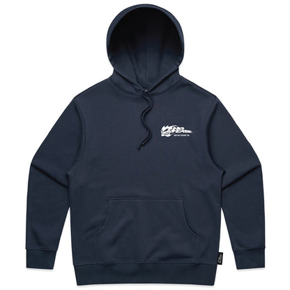 No Fear Adult Navy Skull Hoodie