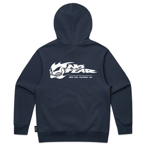 No Fear Adult Navy Skull Hoodie