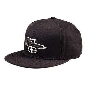 No Fear Hat Snapback Black - One Size