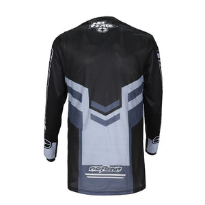 No Fear Youth MX Jersey - Elektron Blackout