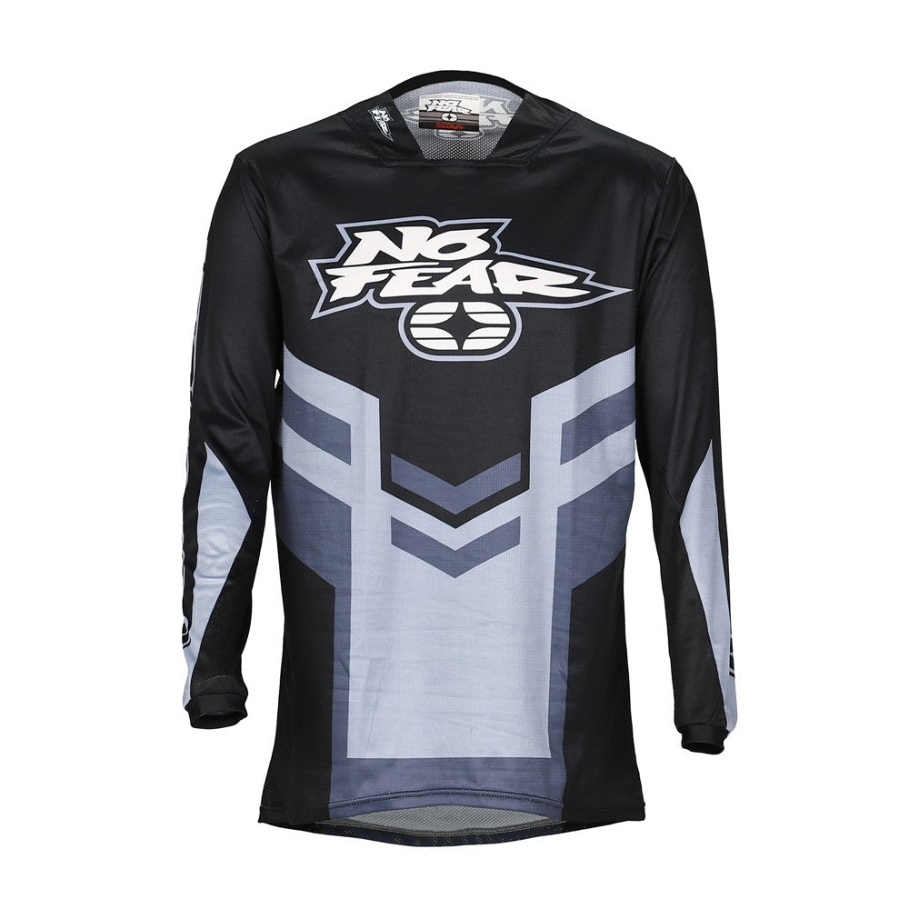 No Fear Youth MX Jersey - Elektron Blackout