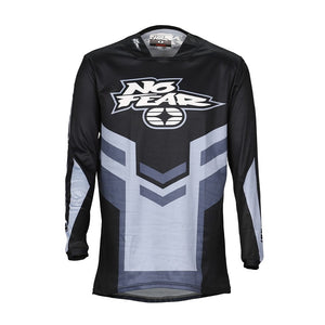 No Fear Youth MX Jersey - Elektron Blackout