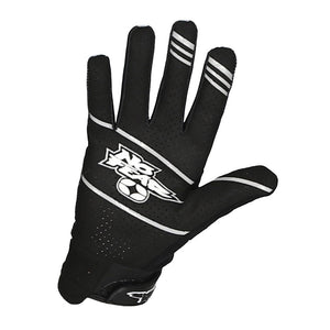 No Fear Youth MX Gloves - Elektron Blackout