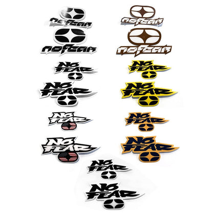 No Fear Icon Sticker Pack - 14 Pieces