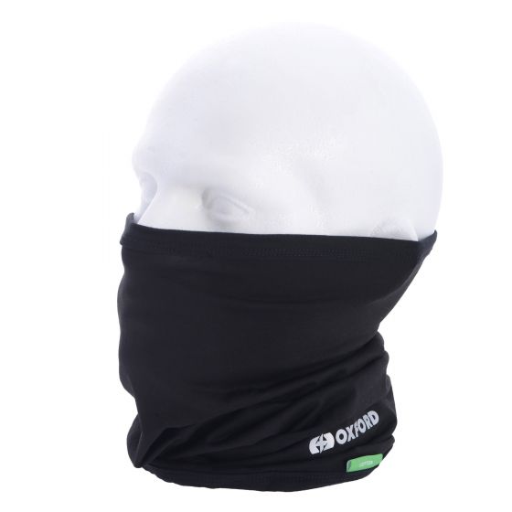 Oxford Cotton Neck Tube Warmer - Black