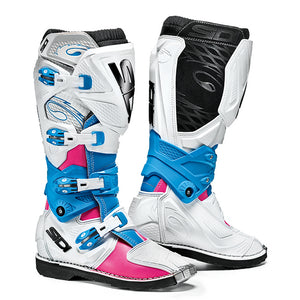 Sidi X-3 Lei Ladies MX Boots - Pink White