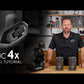 Cardo HJC 4X - Single - Intercom Communication System