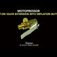 Rocky Creek Motopressor Clip-on Valve Extension with Deflation Button