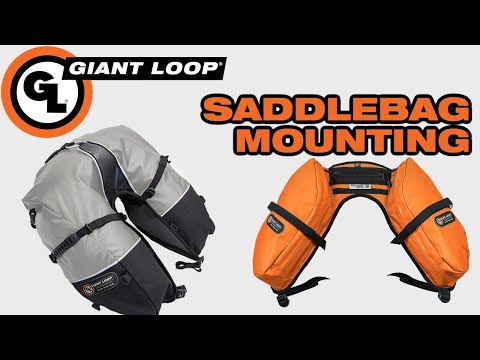 Giant Loop MoJavi Saddlebag  - Black